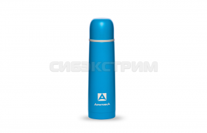 Термос АРКТИКА 102-750 0,75л (узкое горло, пластик.напыление) синий