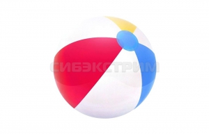 Пляжный мяч Intex глянцевый 51см
