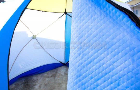 Палатка рыбака Стэк КУБ-2 трехслойная дышащий верх 1750 х1750 х 1750 мм