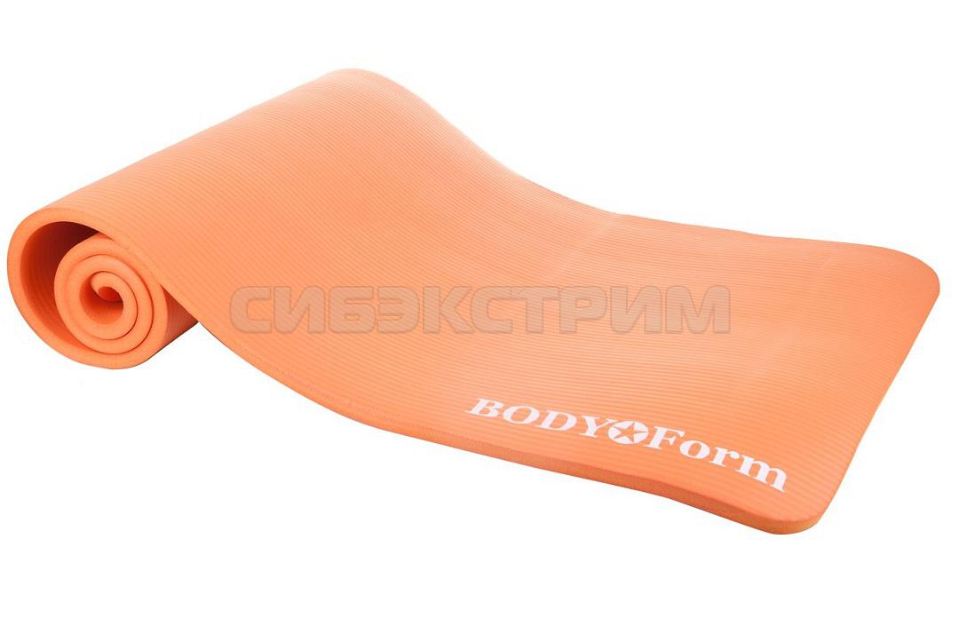 Коврик гимнастический Body Form BF-YM04 183*61*1,5 см (оранж)