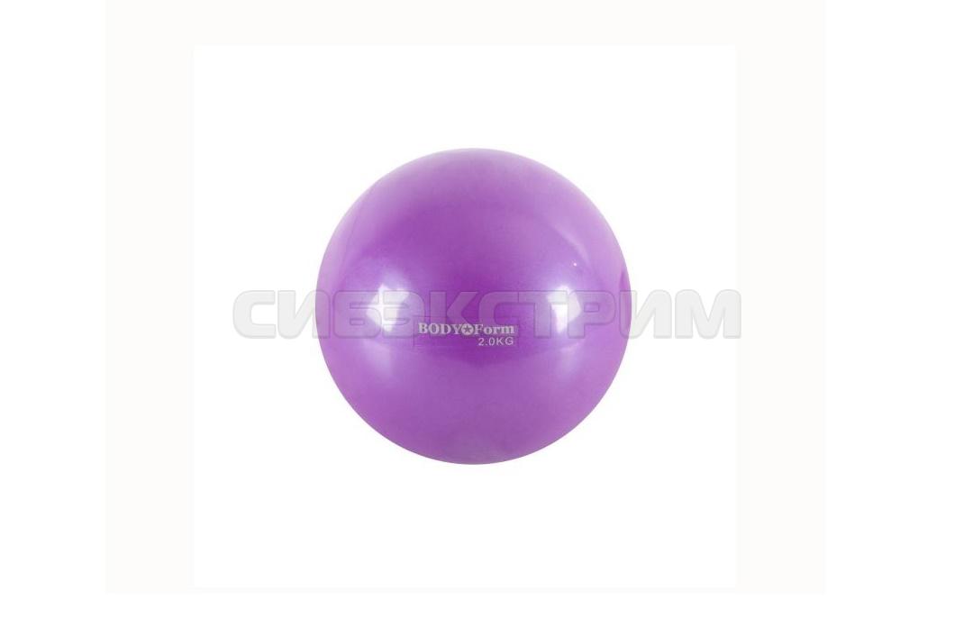Мяч для пилатеса Альфа Каприз BF-TB01 2 кг. 13 см фиолетовый