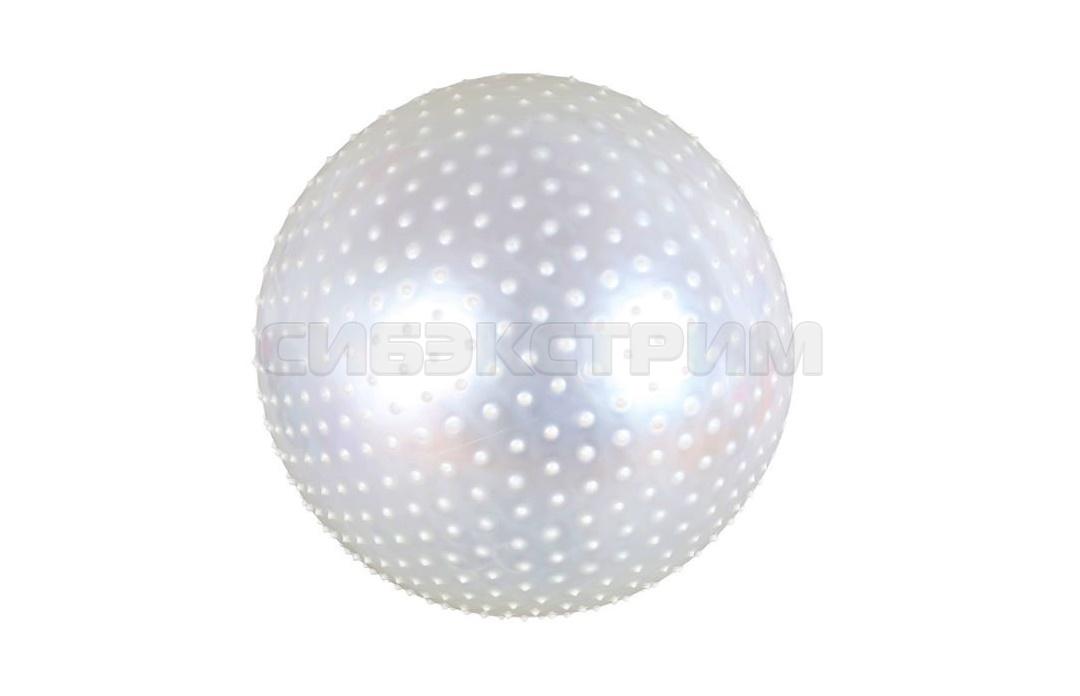 Мяч массажный Альфа Каприз BF-MB01 d55 см серебристый