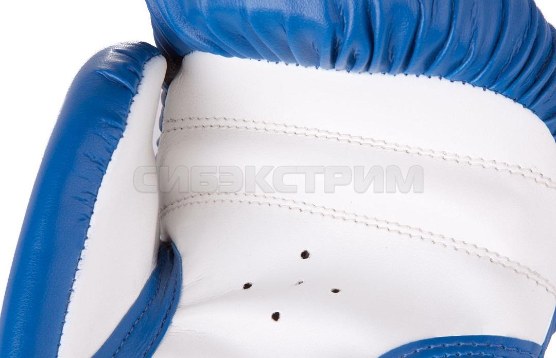 Перчатки боксерские Боецъ BBG-01, иск.кожа, blue