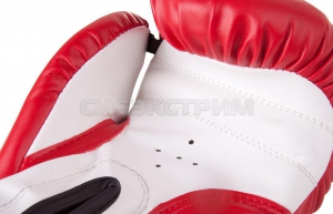 Перчатки боксерские Боецъ BBG-01, иск.кожа, red