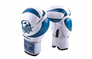 Боксерские перчатки RBG-172 PU 3G иск.кожа Blue детские