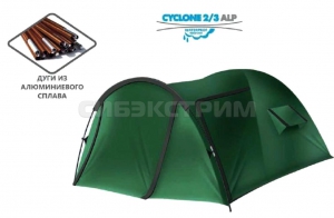 Палатка Canadian Camper Cyclone 2 AL green