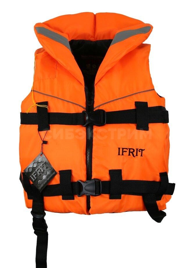Жилет спасательный IFRIT 70 Люм.оранжевый ЖС-403