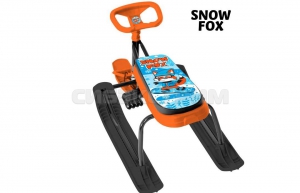 Снегокат ТЯНИ-ТОЛКАЙ+100 с удлиненным сидением с рулеткой Snow fox