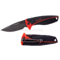 Нож складной ECOS EX-SHS01R, черно-красный
