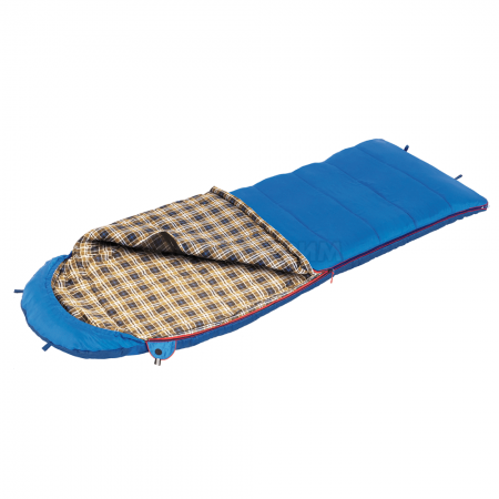 Спальный мешок BTrace Duvet одеяло 230 х 80 правая молния, синий