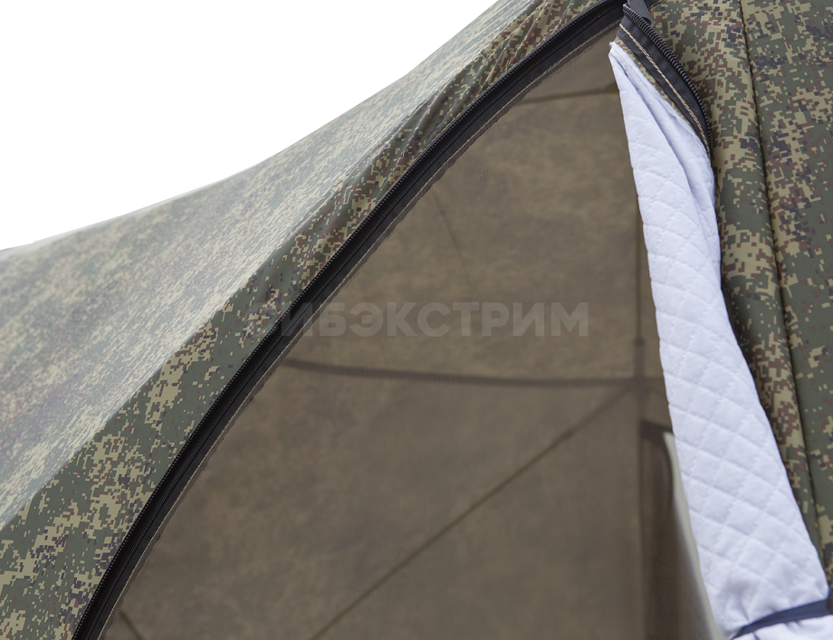 Палатка зимняя/летняя  Стэк КУБ-4 Т трехслойная, камуфляж