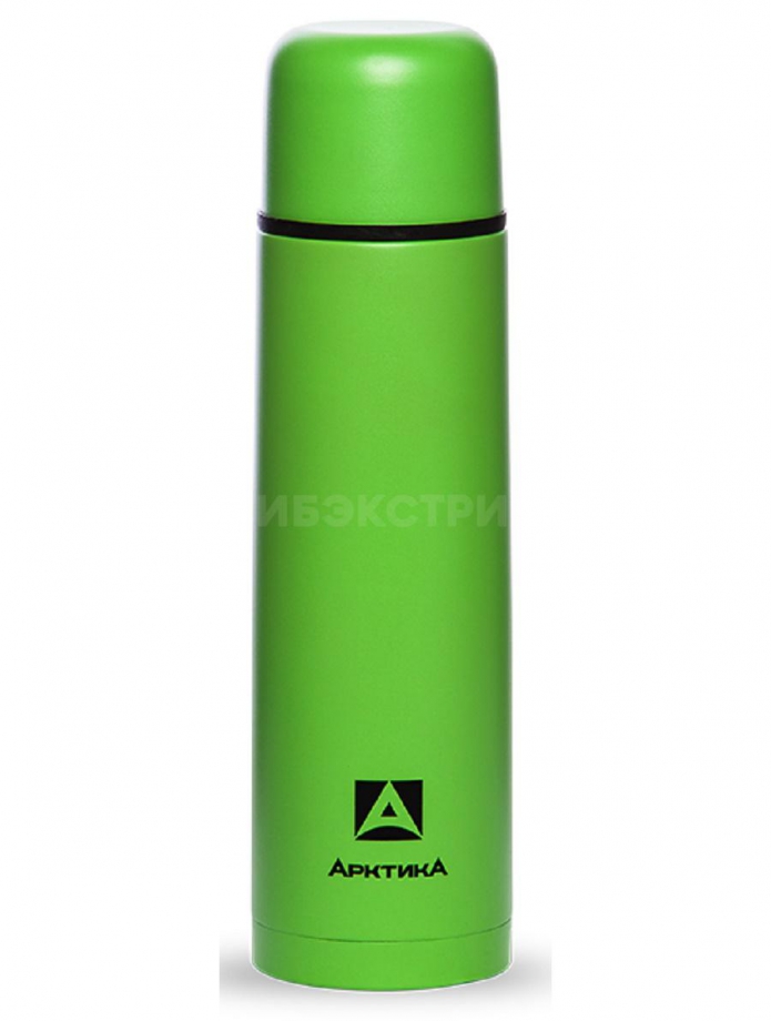 Термос АРКТИКА 102-1000 вакуумный, 1000мл, зеленый пласт. напыление