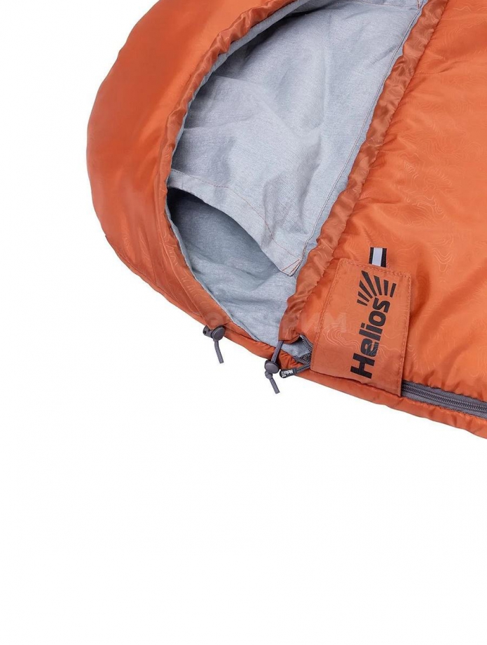 Спальный мешок TORO Wide 300R (220 x 90см, правая молния, оранжевый)