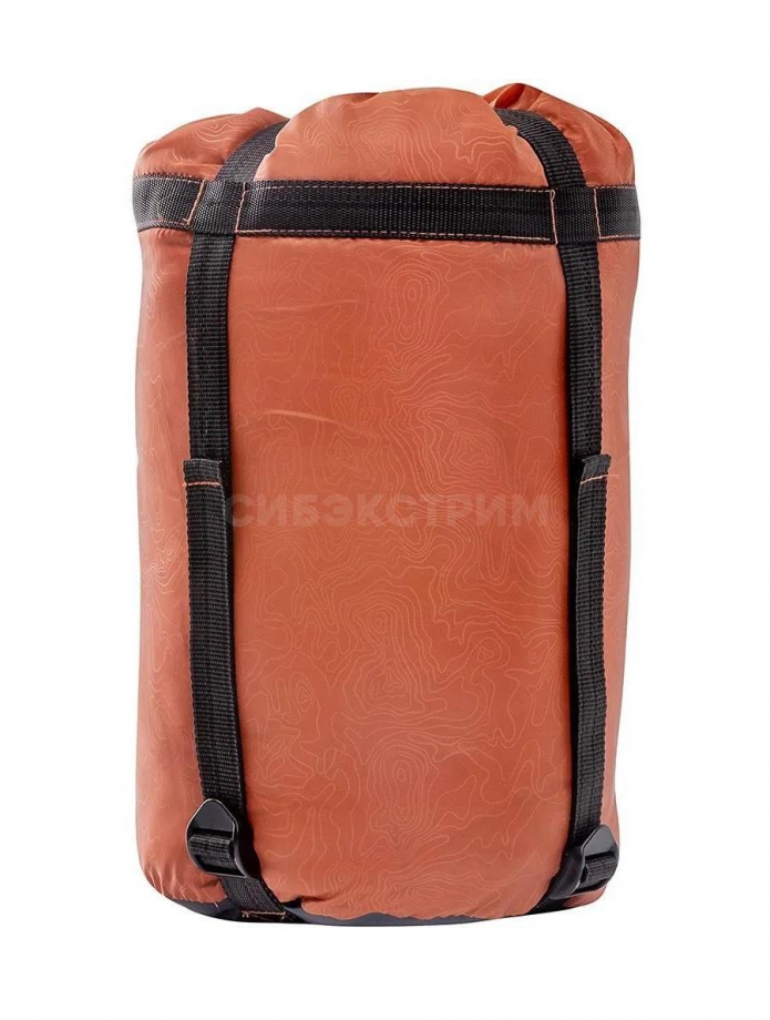 Спальный мешок TORO Wide 300R (220 x 90см, правая молния, оранжевый)
