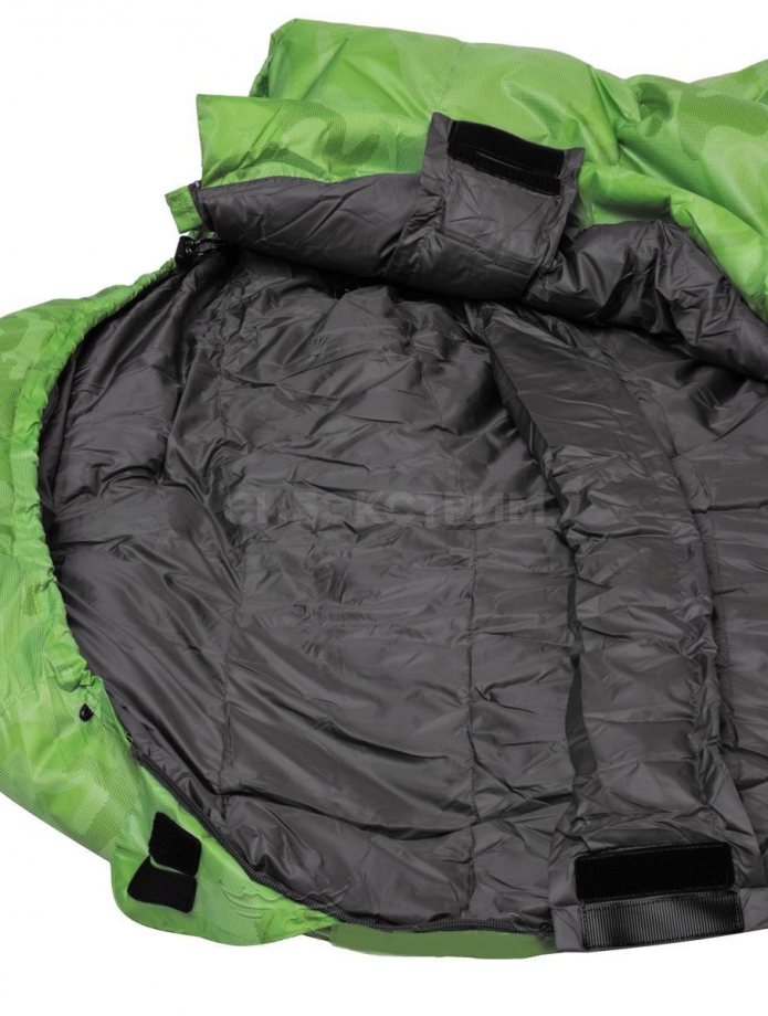 Спальный мешок пуховый 210х80см (t-20C) зеленый (PR-SB-210x80-G) PR