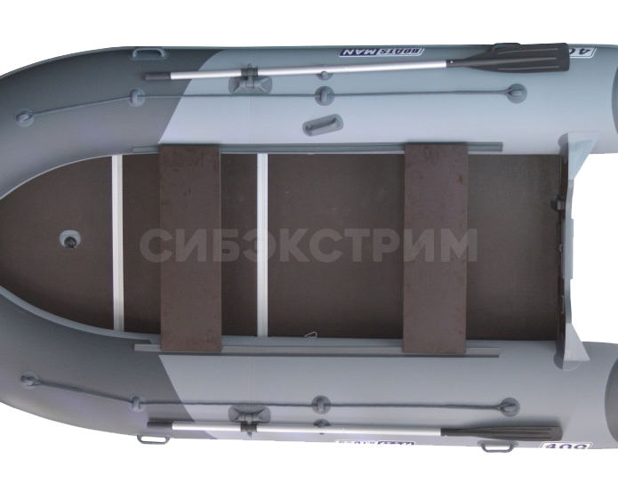 Лодка надувная Boatsman BT400SK  (цвет серо-графитовый)