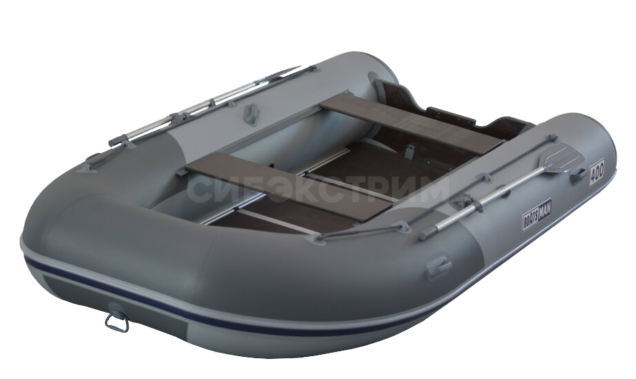 Лодка надувная Boatsman BT400SK  (цвет серо-графитовый)