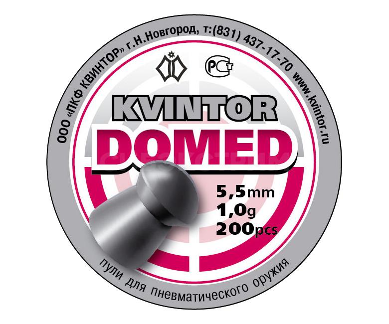 Пули Kvintor Domed 5,5 мм, 1,0 г (200 шт)