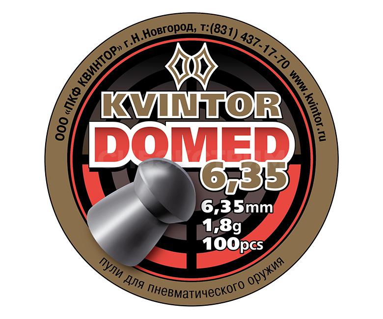 Пули Kvintor Domed 6,35 мм, 1,8 г (100)