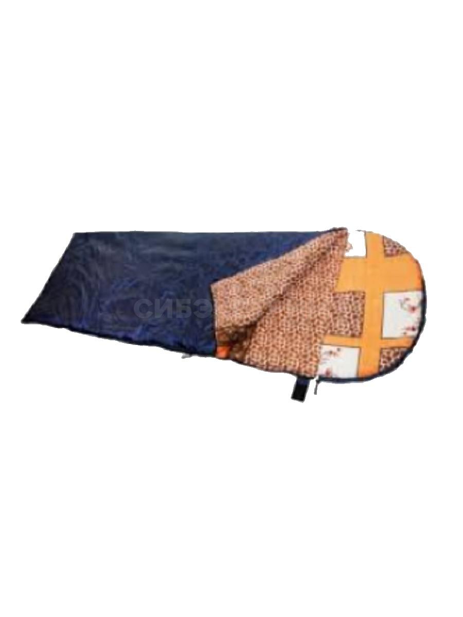 Спальный мешок одеяло с подголовником СОПУ-400 удлиненный (t -5 - 10 )