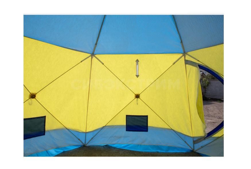 Палатка юрта зимняя ЧУМ-2 Т (Трехслойная) вывод под трубу