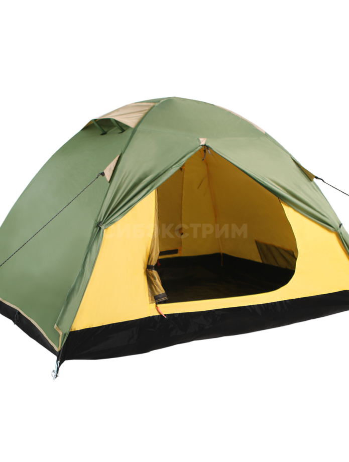 Палатка BTrace Malm 2 (210*250*120) Зеленый/Бежевый