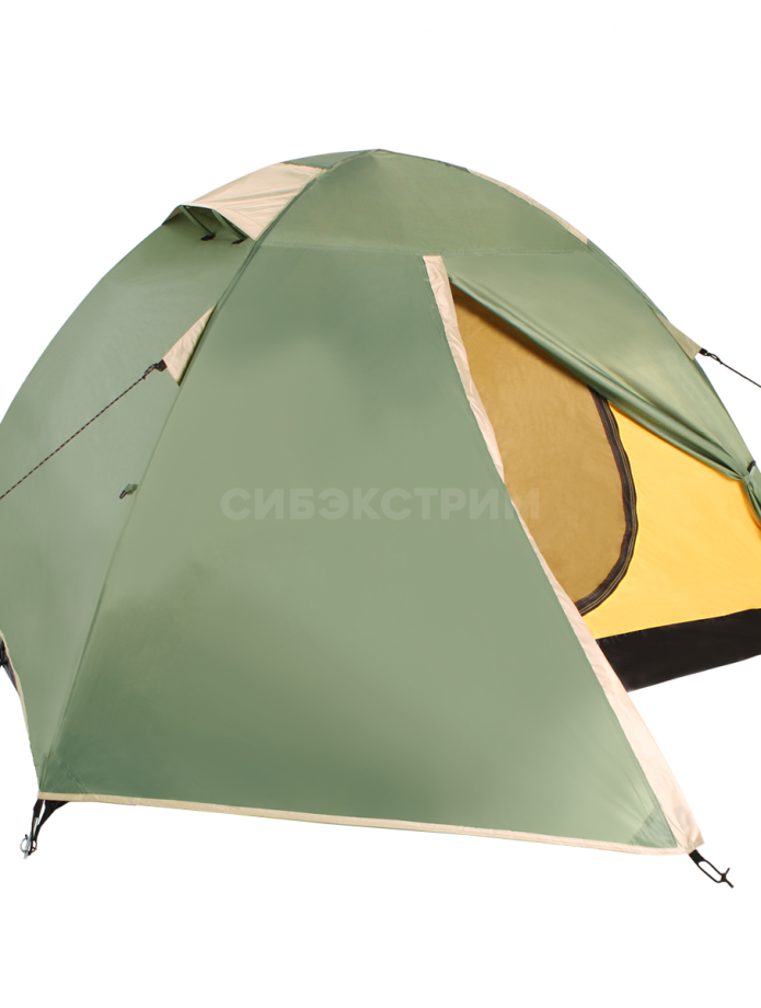 Палатка BTrace Scout 2 (220*290*120) Зеленый/Бежевый