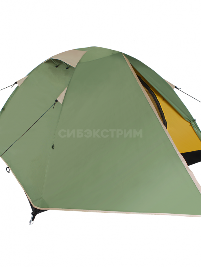 Палатка BTrace Vang 3 (220*340*120) Зеленый/Бежевый