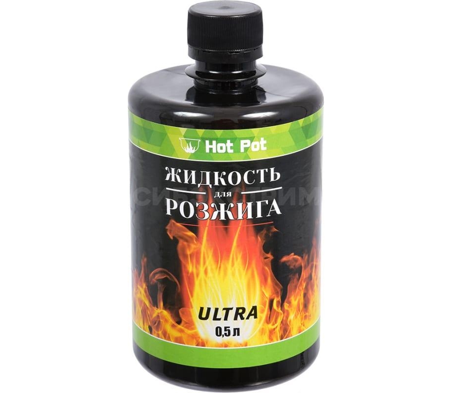 Жидкость для розжига углеводородная ULTRA 0,5л 61380