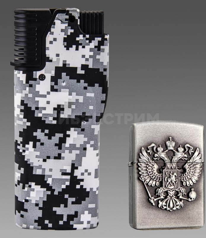 Модульная карманная зажигалка в камуфляже арт: 70284