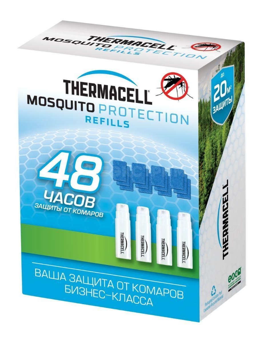 Набор запасной Thermacell (4 газовых картриджа + 12 пластин)