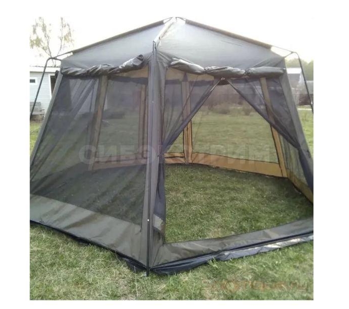 Палатка кухня шатер шестиугольный 430х380х230 см LY-1629