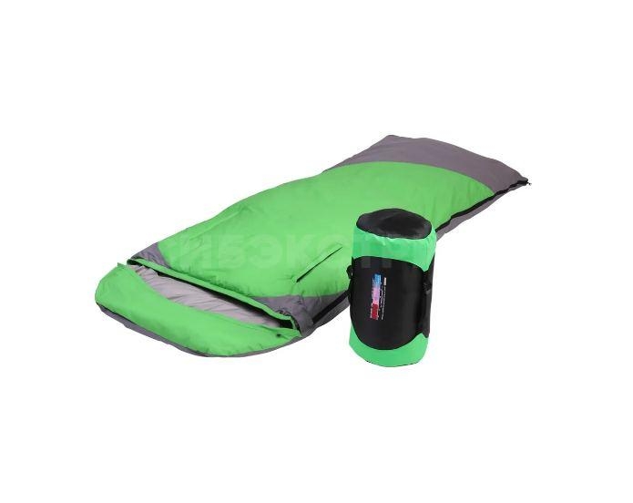 Спальный мешок пуховый (190+30)х80см (t-25C) зеленый (PR-YJSD-32-G)