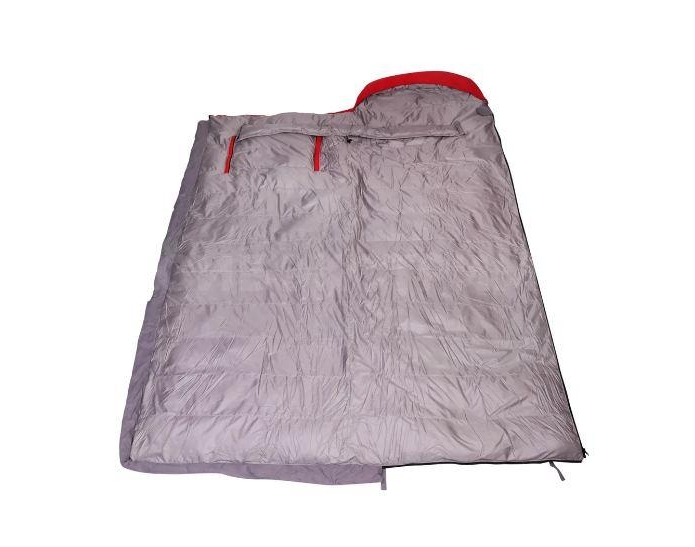 Спальный мешок пуховый (190+30)х80см (t-25C) красный (PR-YJSD-32-R)