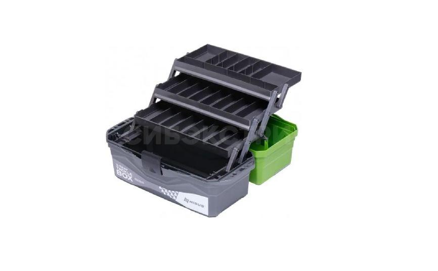 Ящик для снастей Tackle Box трехполочный зеленый (N-TB-3-G)