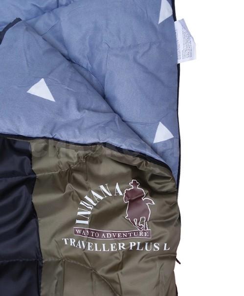Спальный мешок INDIANA Traveller Plus от -12 °C (одеяло с подголовником)