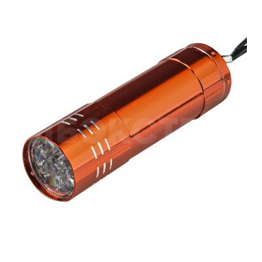 Стильный светодиодный фонарик (оранжевый) 